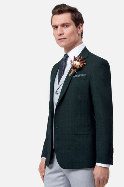 Phillip Forest Jacket with Albert Silver Trouser and Waistcoat