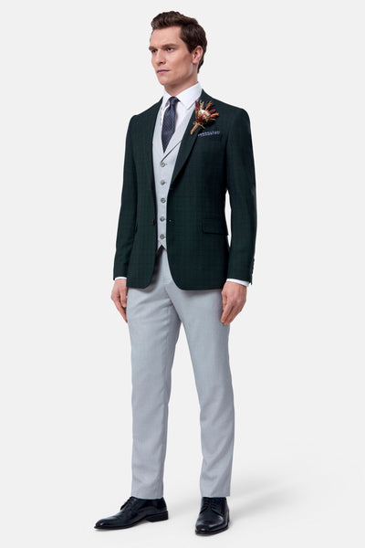 Phillip Forest Jacket with Albert Silver Trouser and Waistcoat