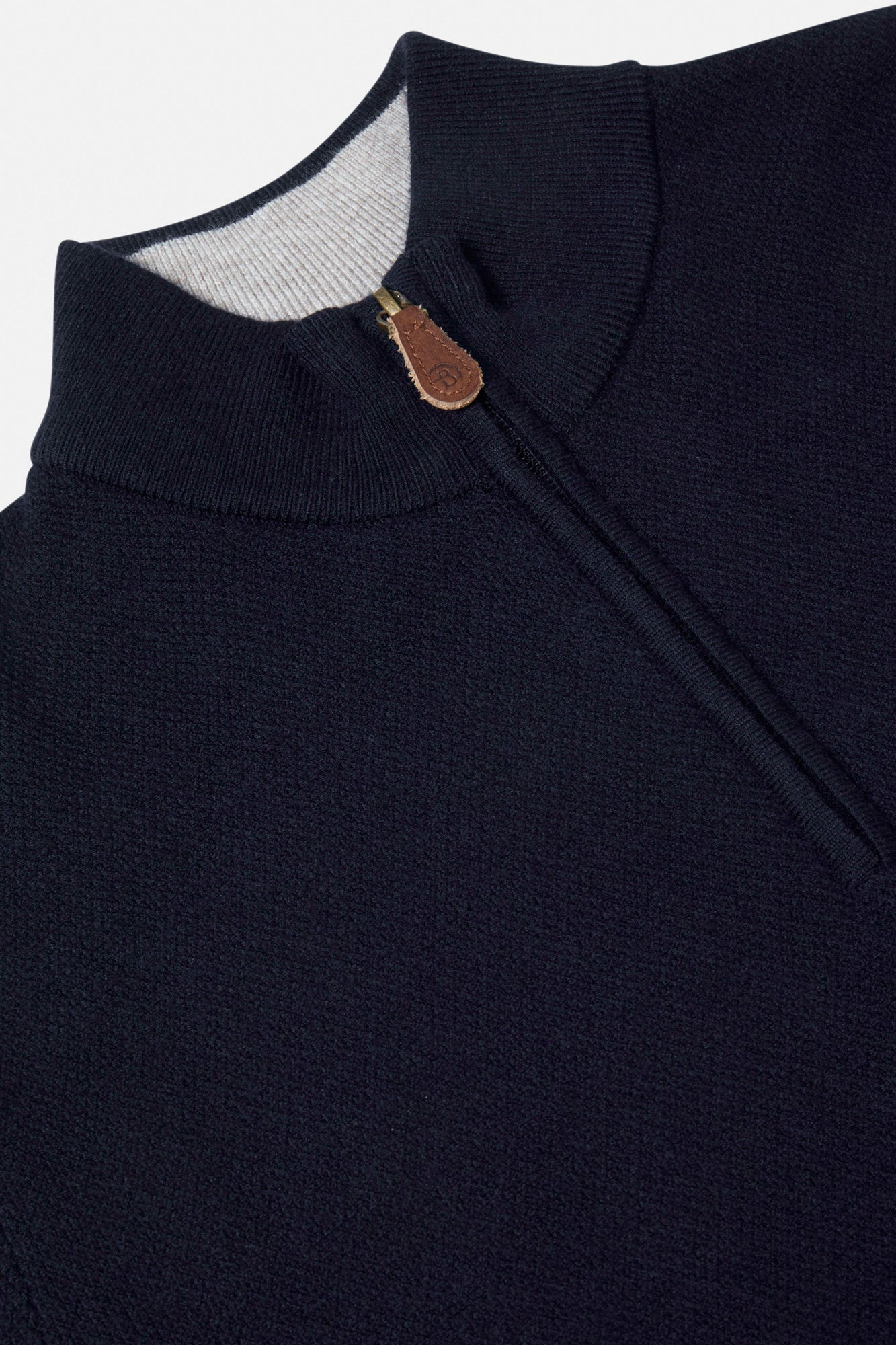 Quinn Navy Qtr Zip By Benetti Menswear