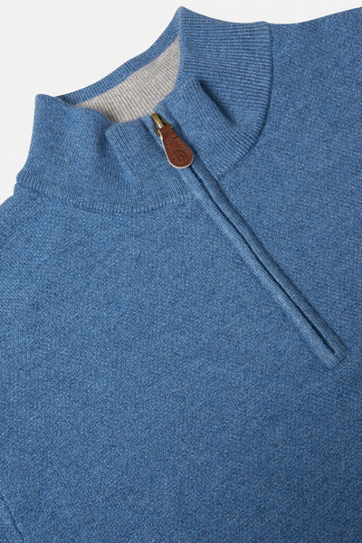 Quinn Indigo Qtr Zip