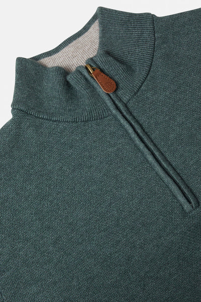 Quinn Sage Qtr Zip By Benetti Menswear