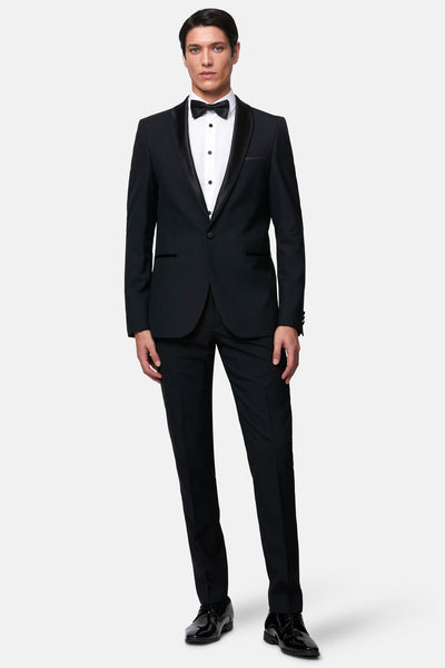 2PC Black Shawl Tuxedo