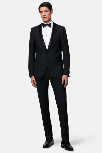 2PC Black Shawl Tuxedo