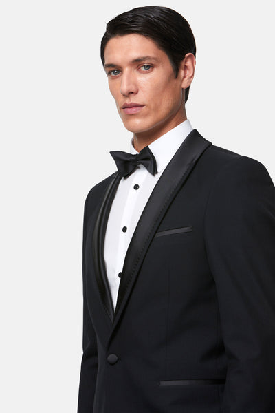 2PC Black Shawl Tuxedo