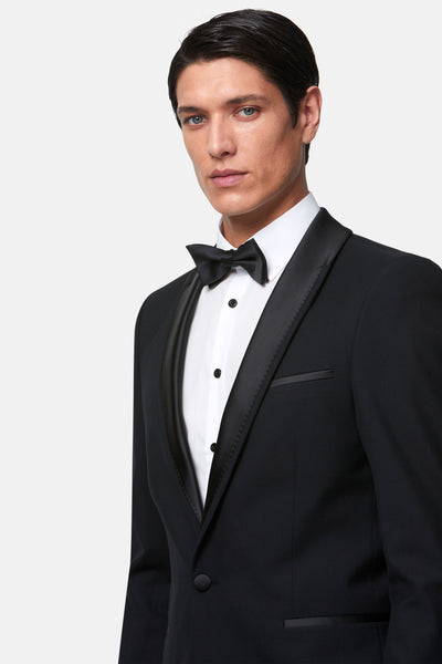 2PC Black Shawl Tuxedo