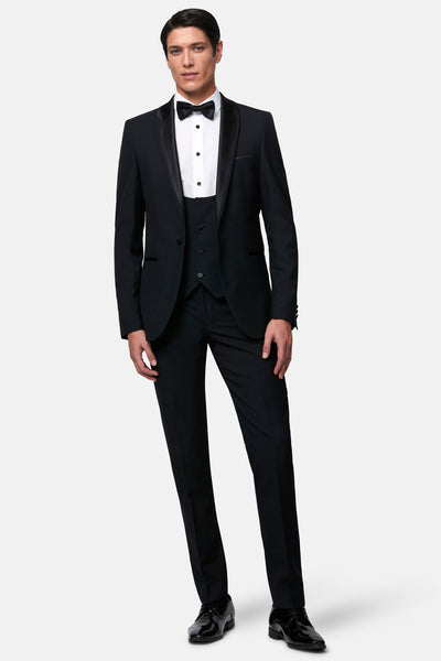 3PC Black Shawl Tuxedo By Benetti Menswear