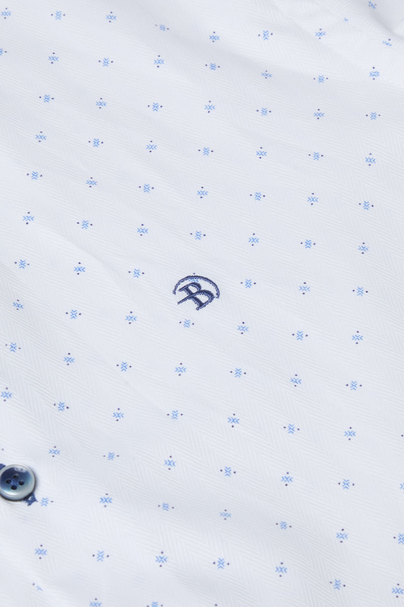 Theo Blue L/S Shirt By Benetti Menswear