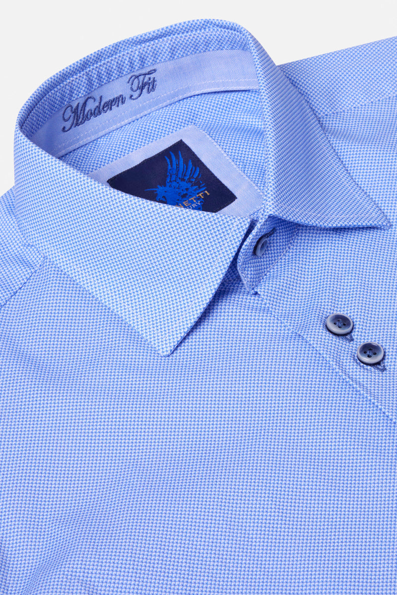 Yang Blue L/S Shirt By Benetti Menswear 