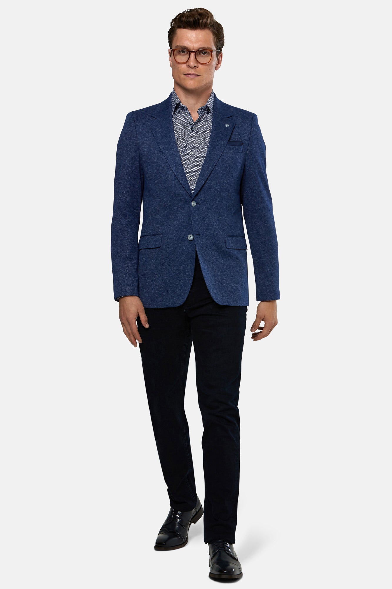 Havanna Blue Blazer By Benetti Menswear