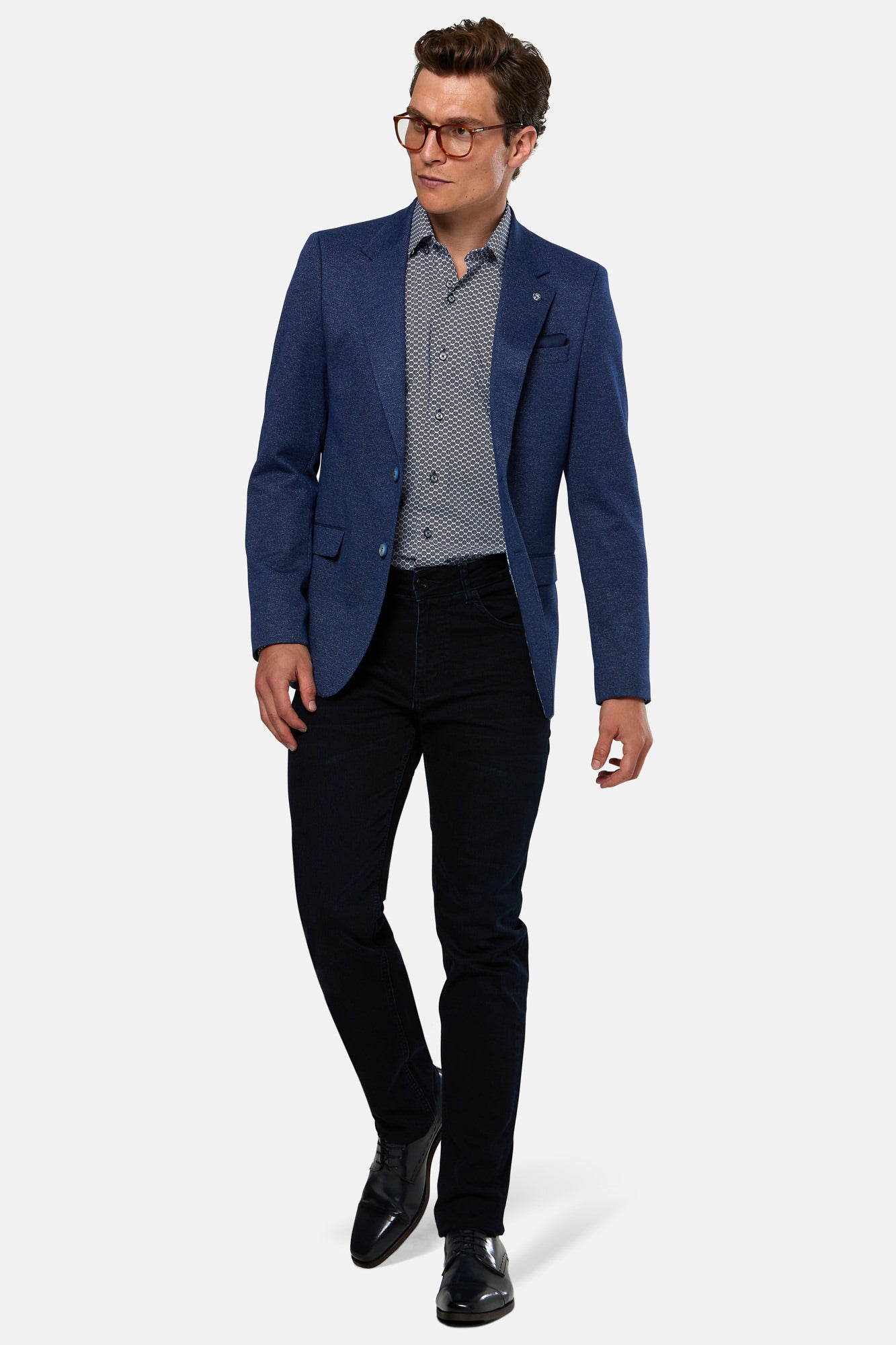 Havanna Blue Blazer By Benetti Menswear
