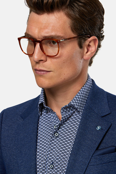 Havanna Blue Blazer By Benetti Menswear