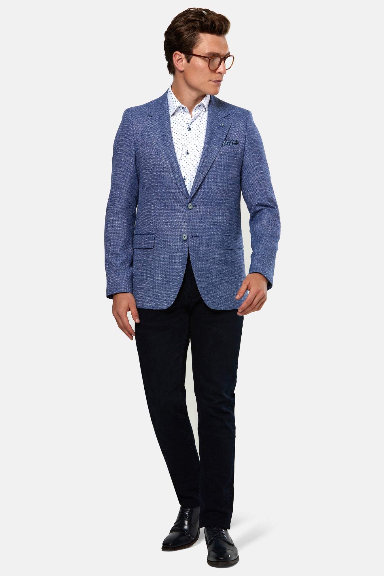 Chris Blue Blazer By Benetti Menswear