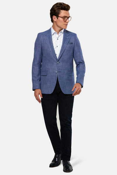 Chris Blue Blazer By Benetti Menswear