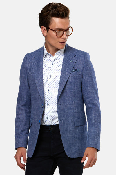 Chris Blue Blazer By Benetti Menswear