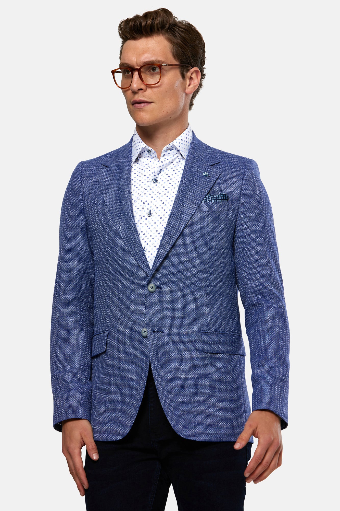 Chris Blue Blazer By Benetti Menswear