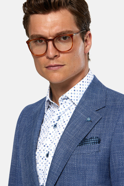 Chris Blue Blazer By Benetti Menswear