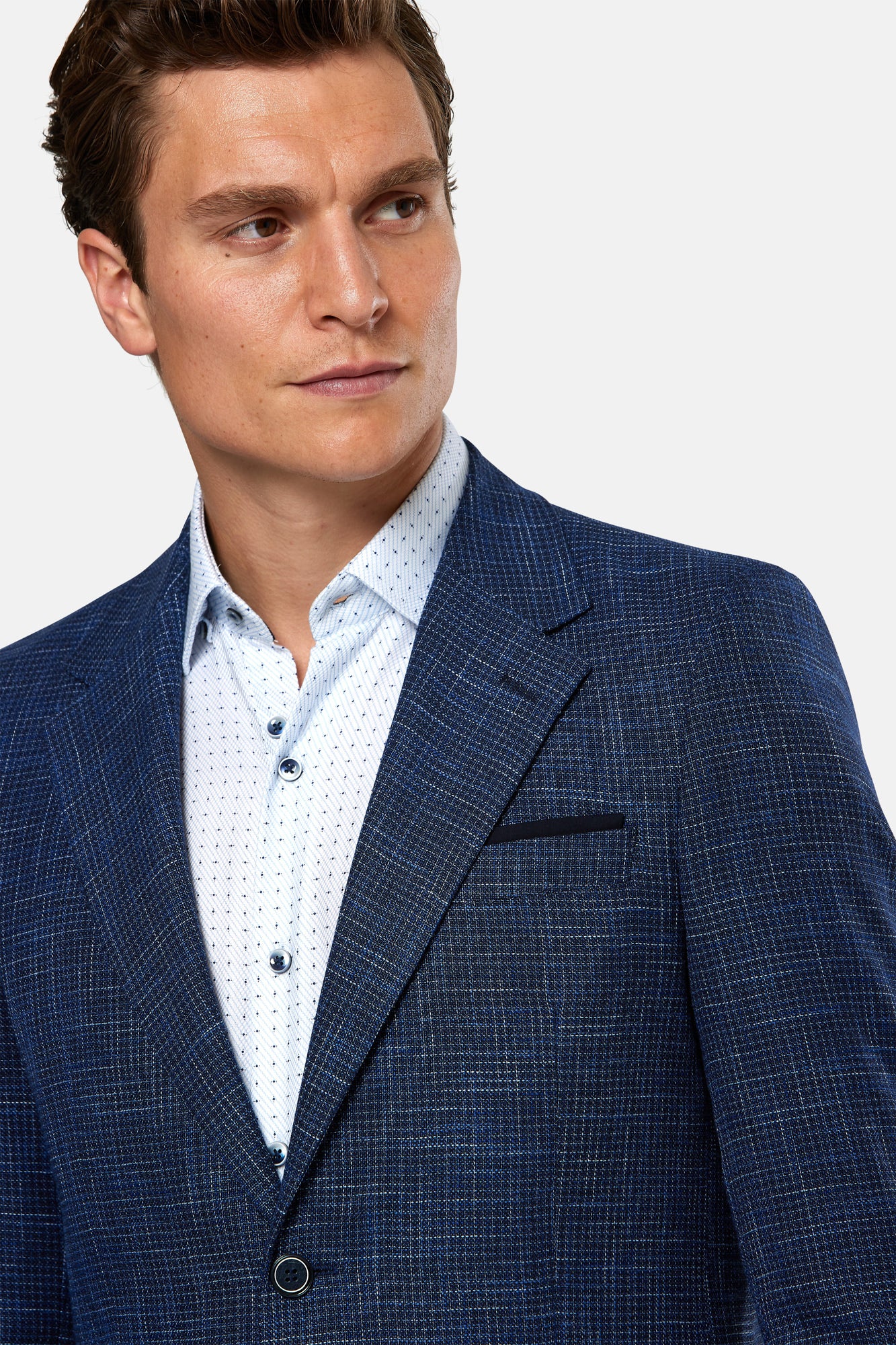 Finton Indigo Blazer By Benetti Menswear
