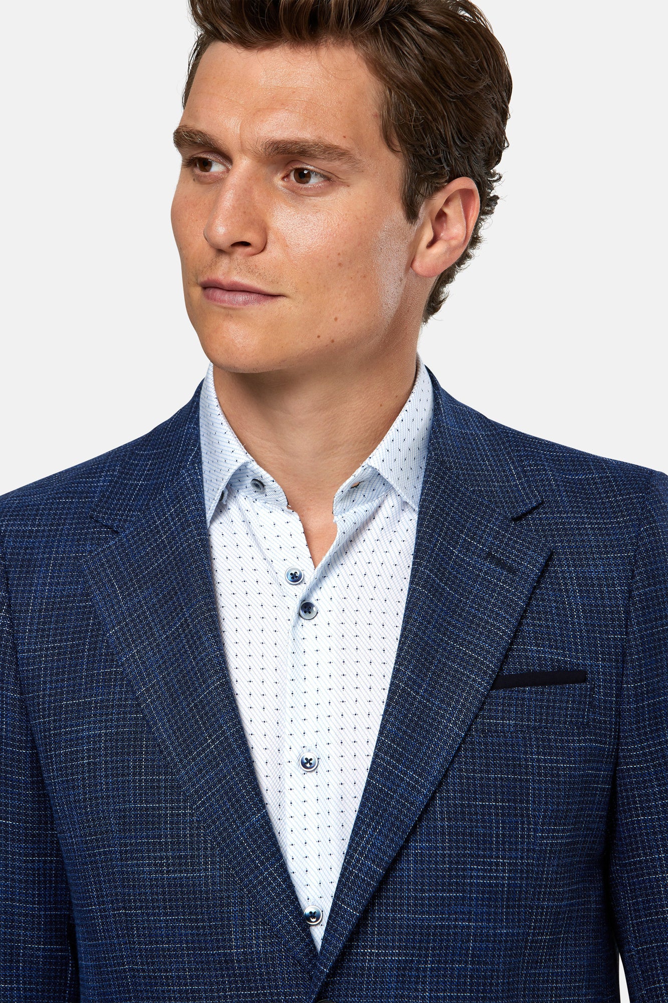 Finton Indigo Blazer By Benetti Menswear