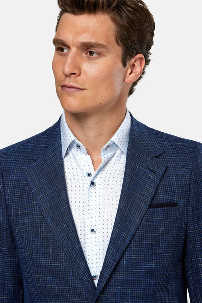 Finton Indigo Blazer By Benetti Menswear