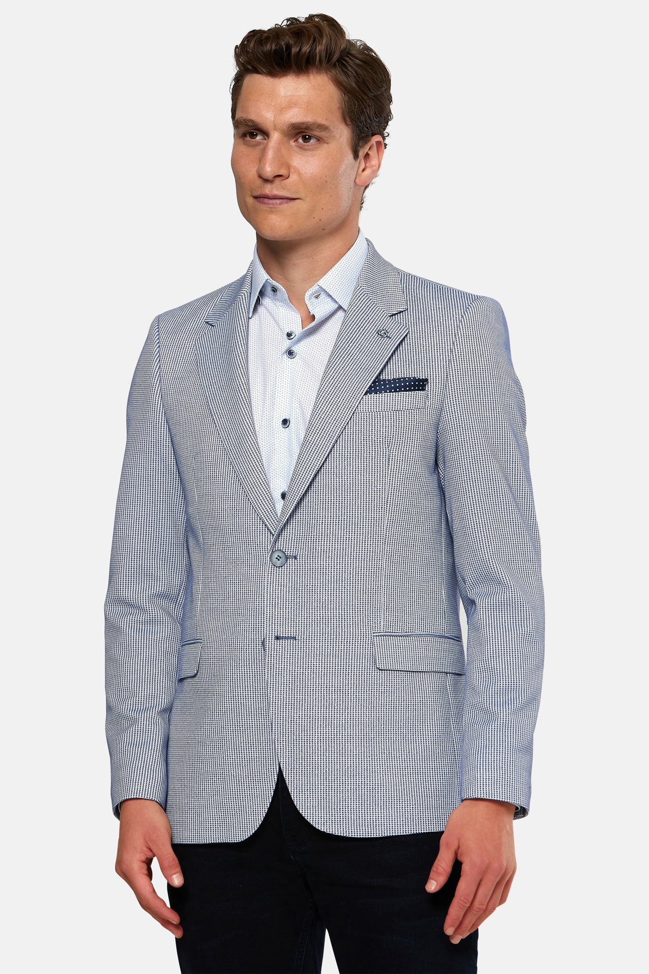 Eddie Blue Blazer By Benetti Menswear