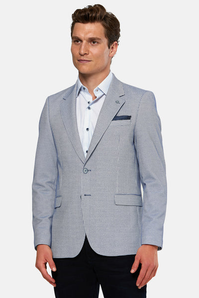 Eddie Blue Blazer By Benetti Menswear
