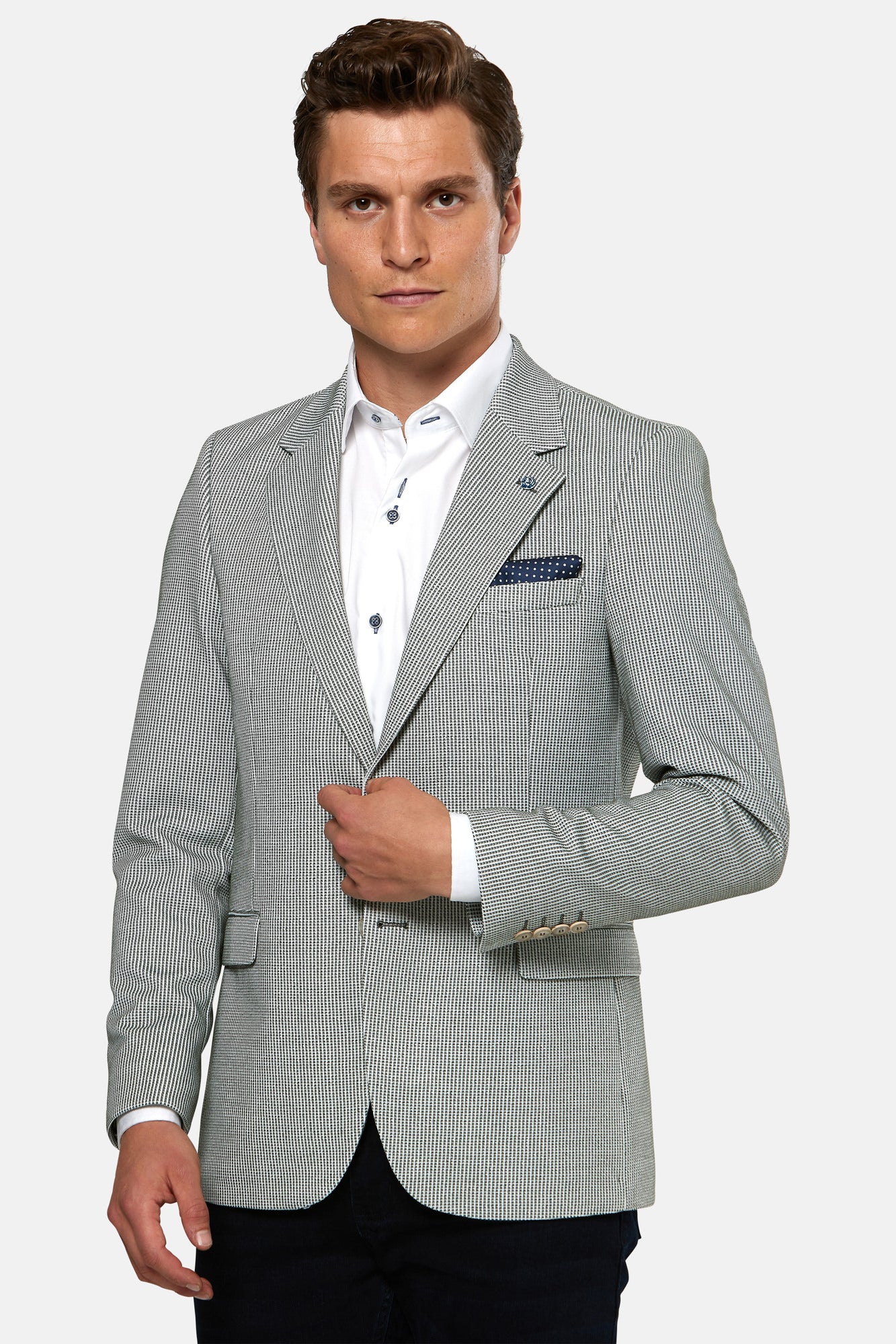 Eddie Olive Blazer By Benetti Menswear