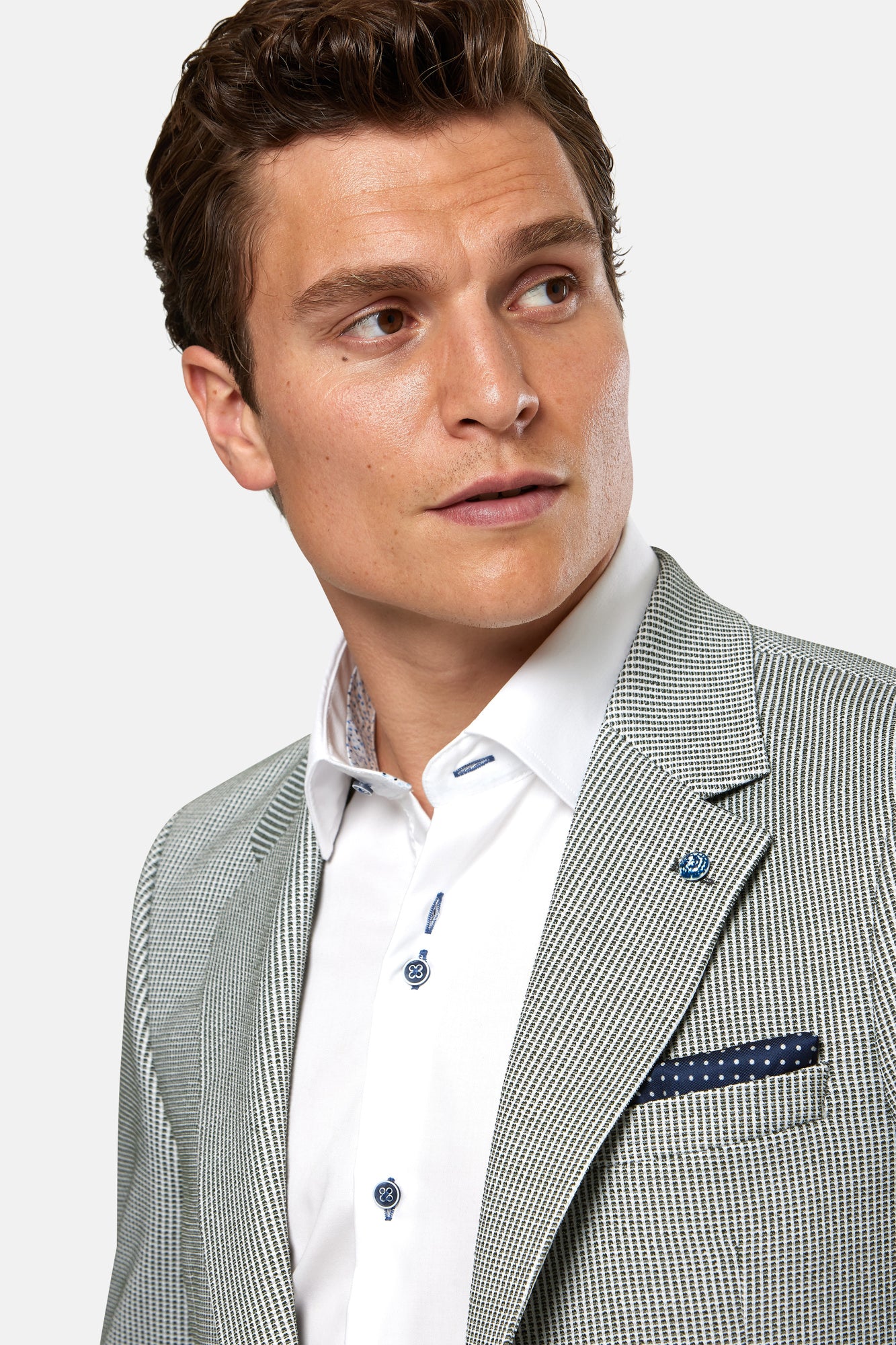 Eddie Olive Blazer By Benetti Menswear