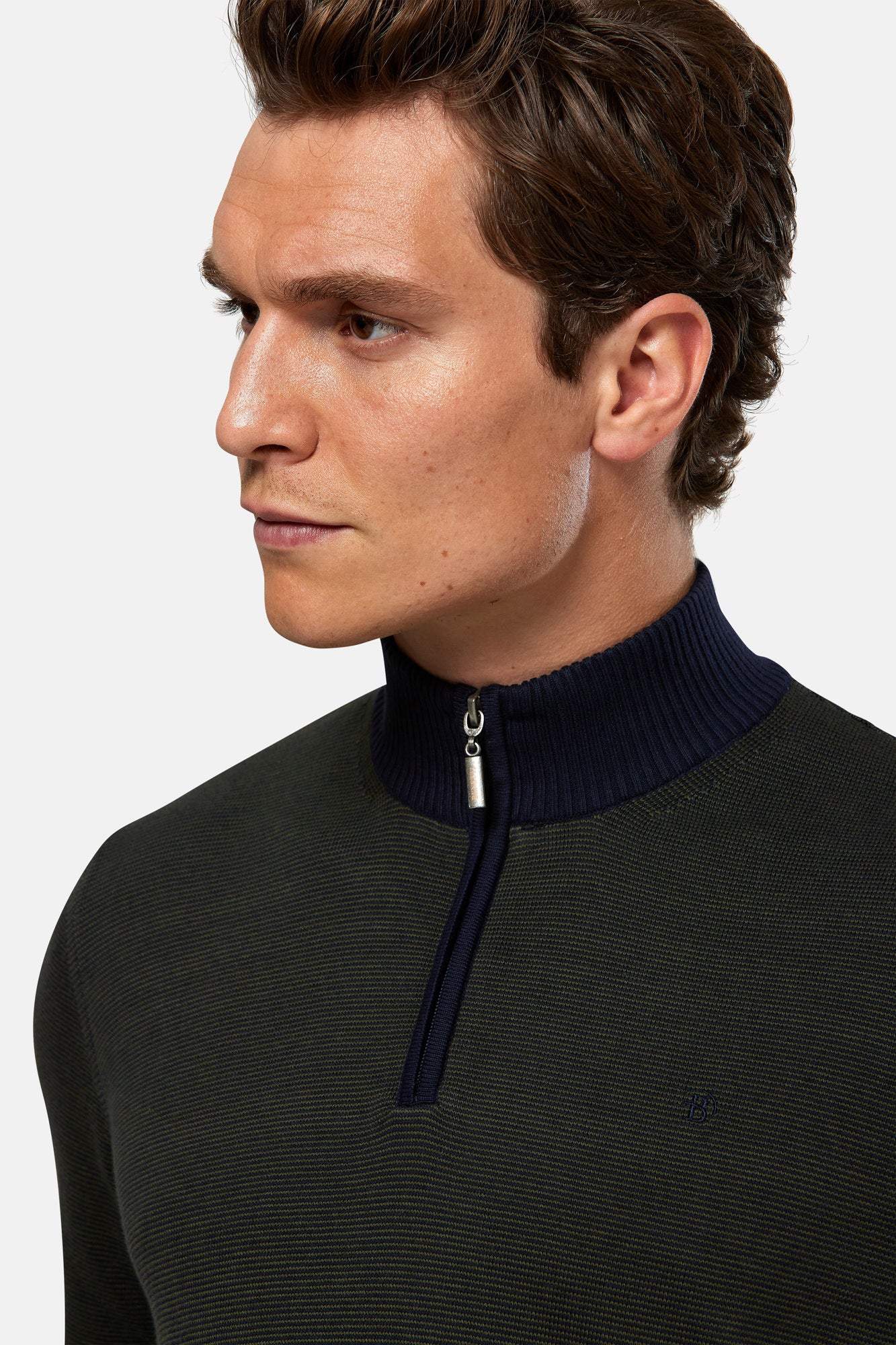 Barrow Forest Quarter Zip Sweater