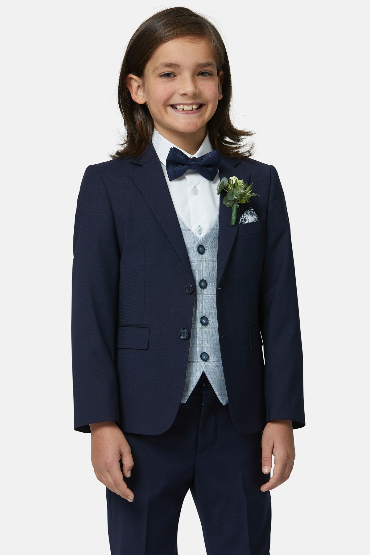 Boys Andrew Sky Waistcoat