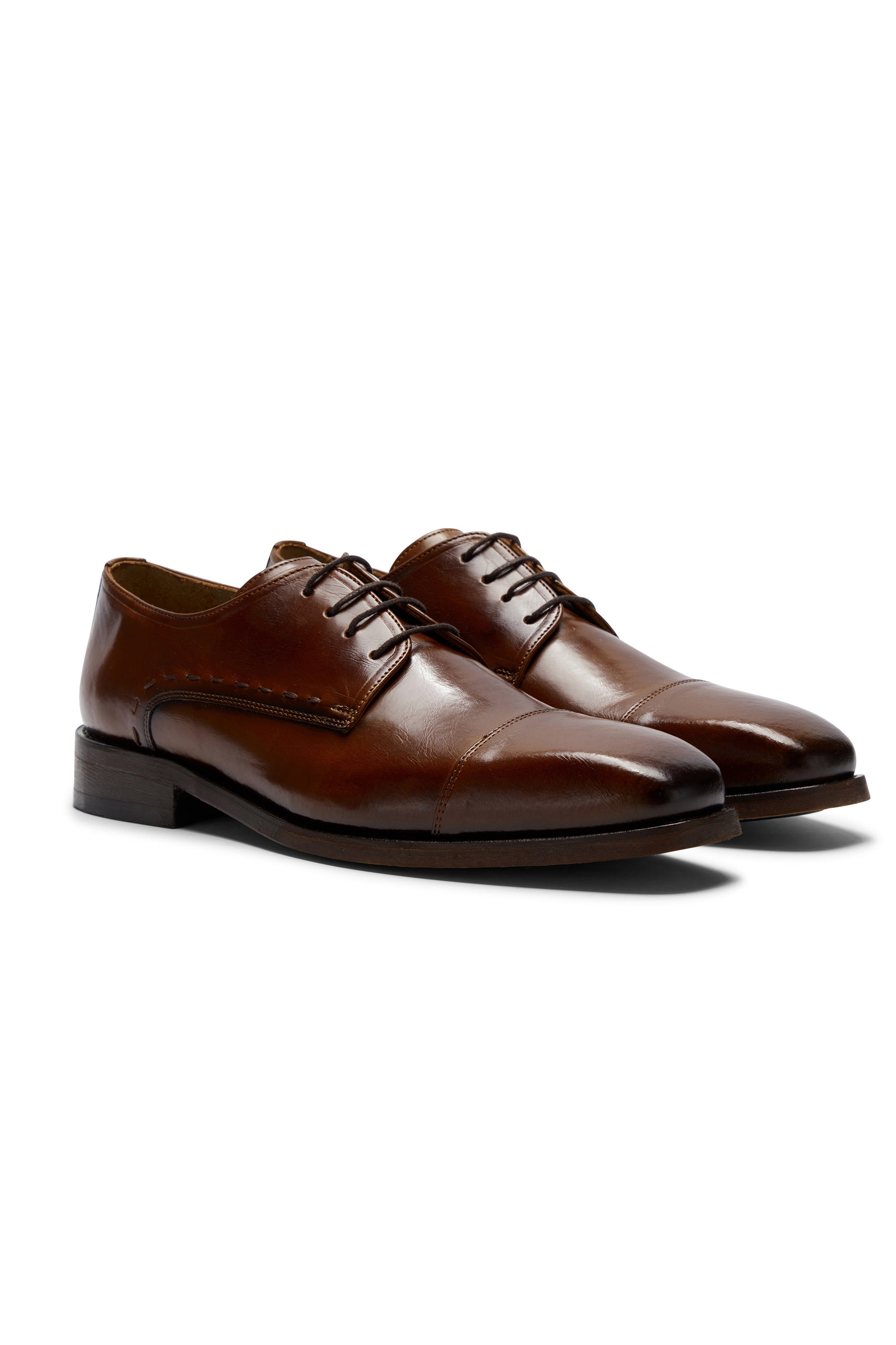 Arthur Cognac Shoe By Benetti Menswear