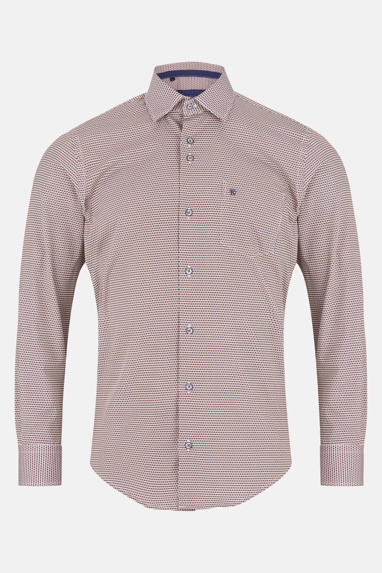 Bergamo Rust Shirt By Benetti Menswear