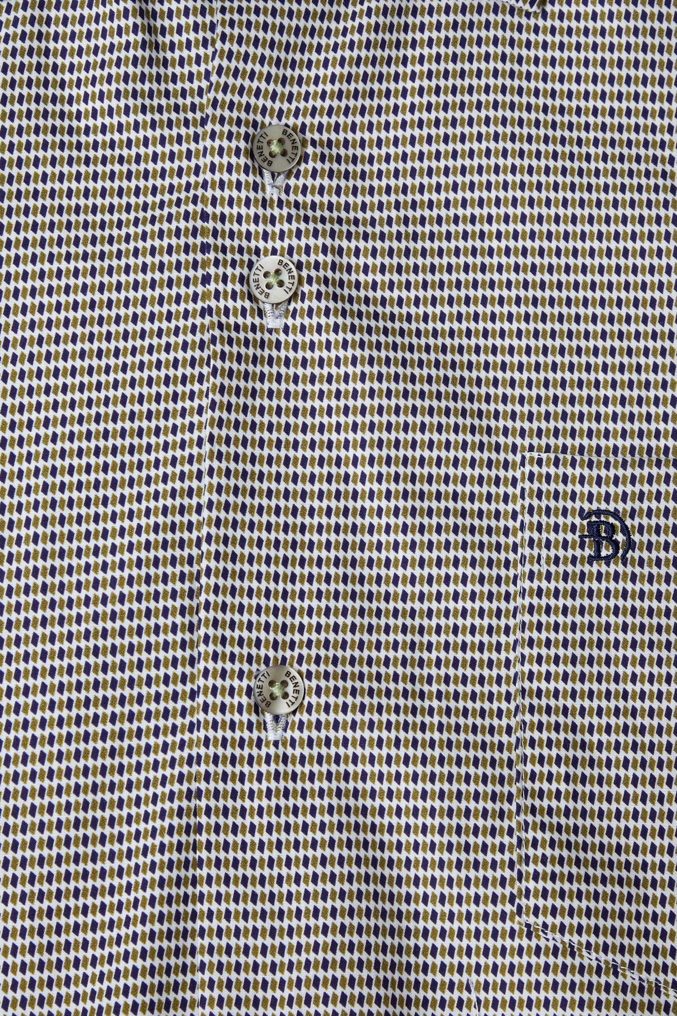 Bergamo Olive Shirt By Benetti Menswear