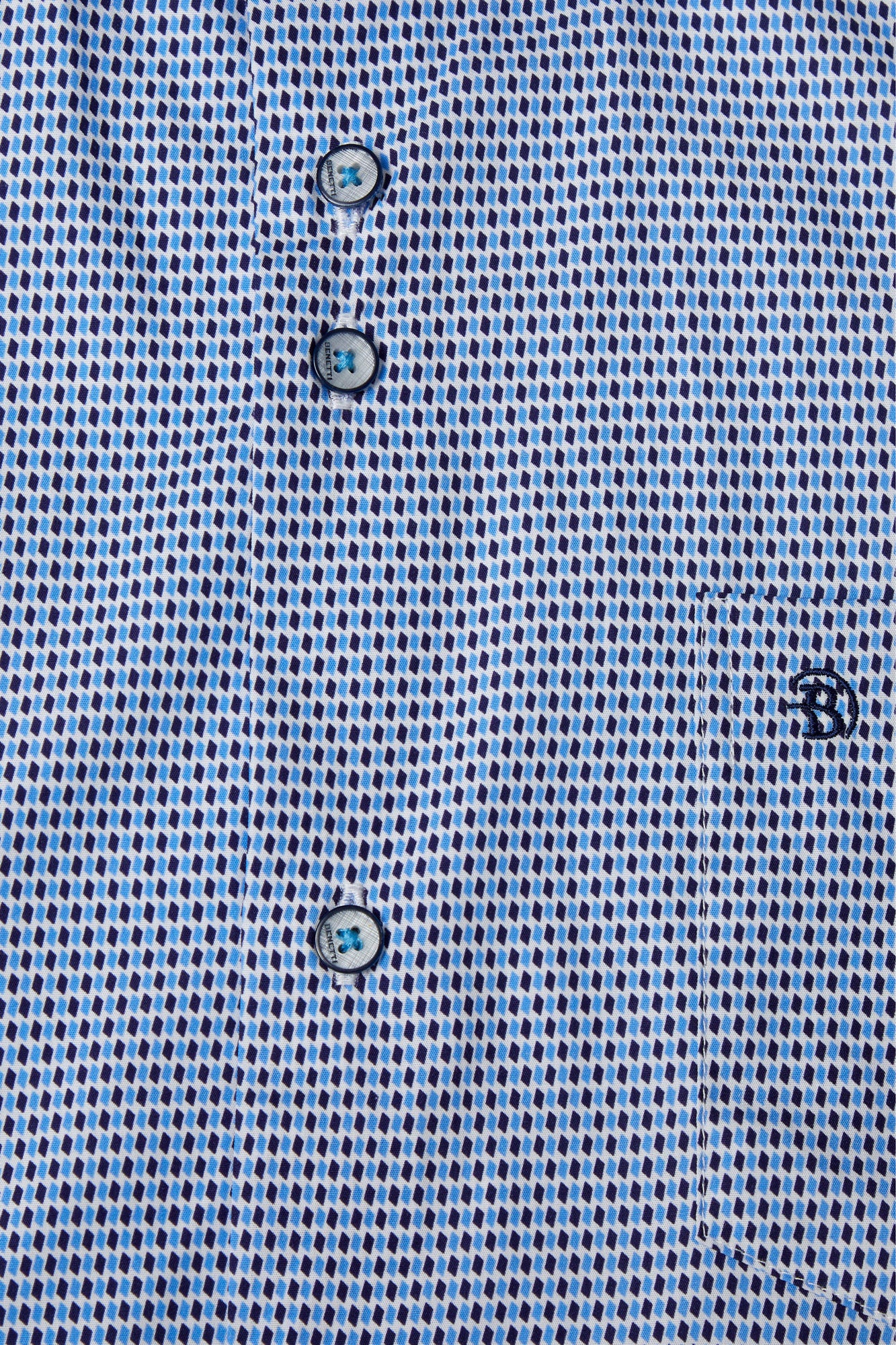 Bergamo Sky Shirt By Benetti Menswear