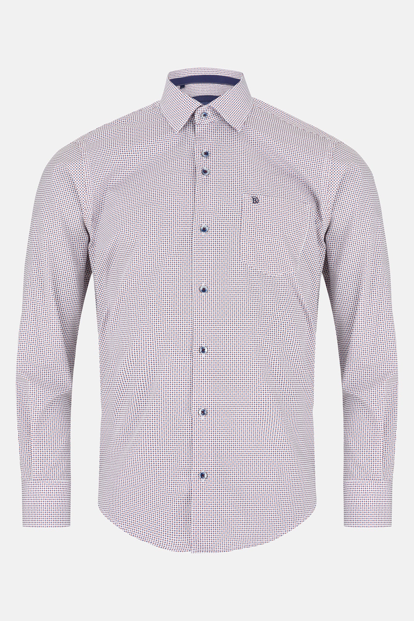 Fulham Bordo Benetti Menswear Shirt
