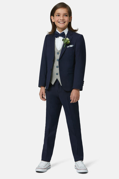 Harold Beige Boys Waistcoat