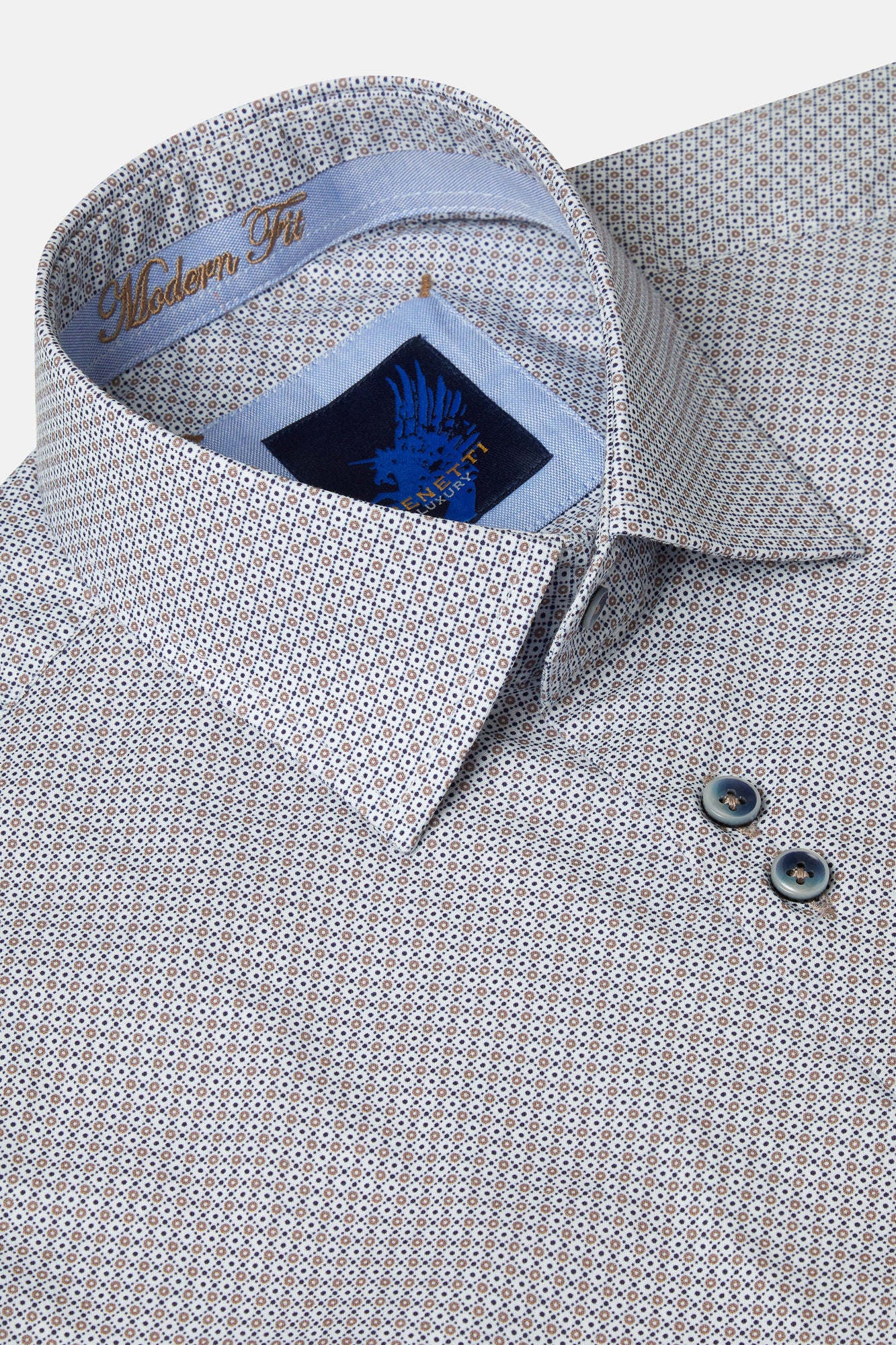 Ivan Coffee Short Sleeve Shirt