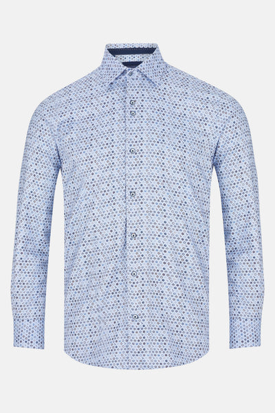 London Blue Shirt By Benetti Menswear