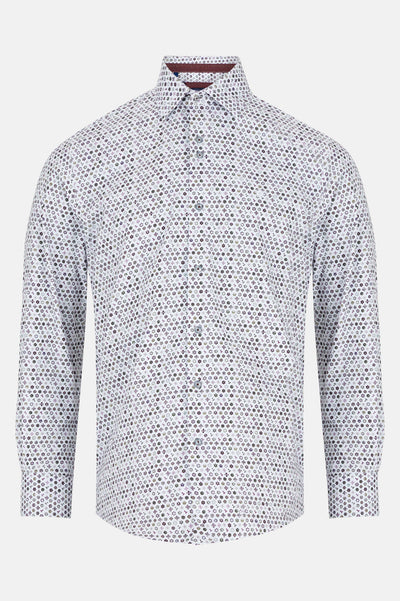 London Berry Shirt By Benetti Menswear