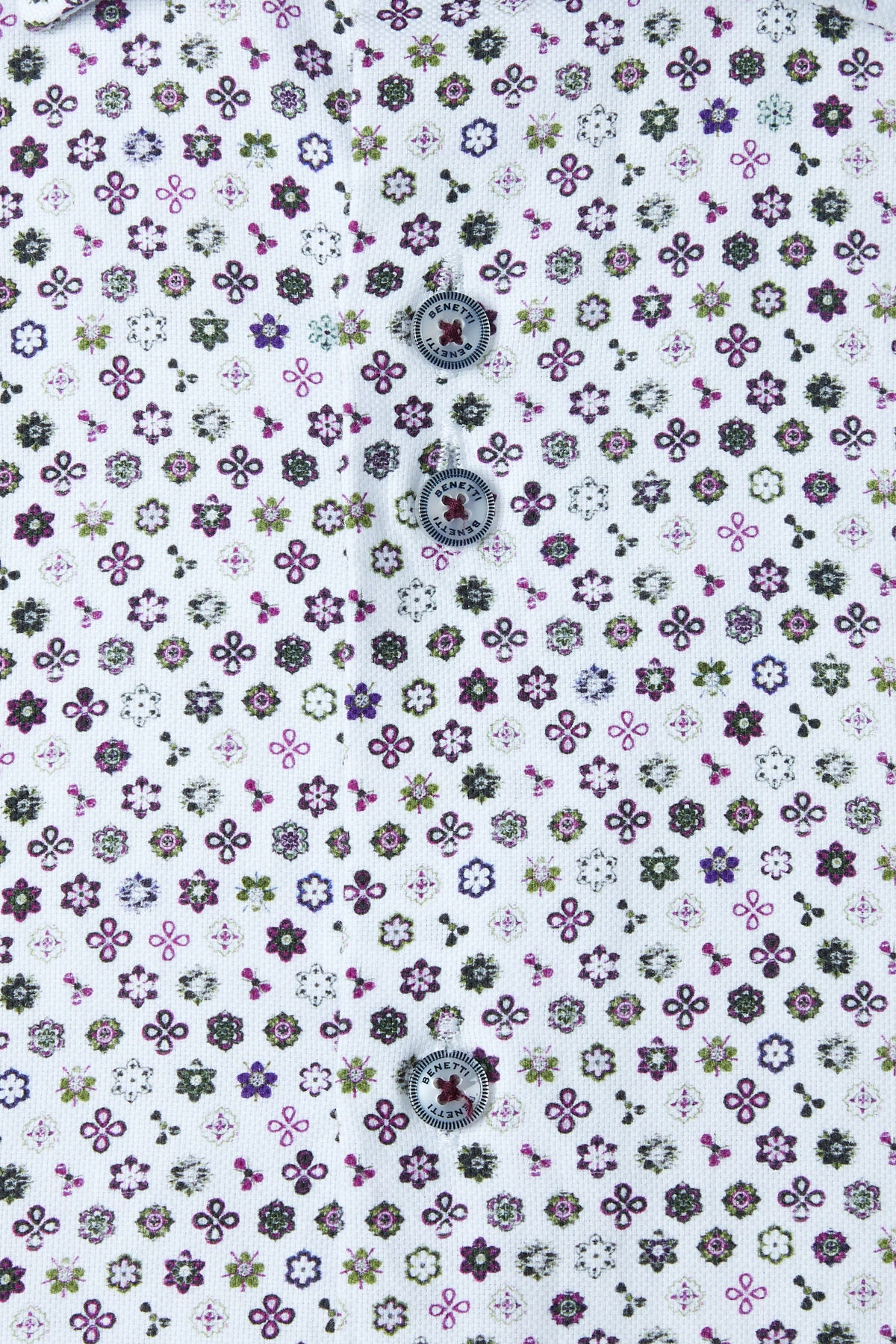 London Berry Shirt By Benetti Menswear