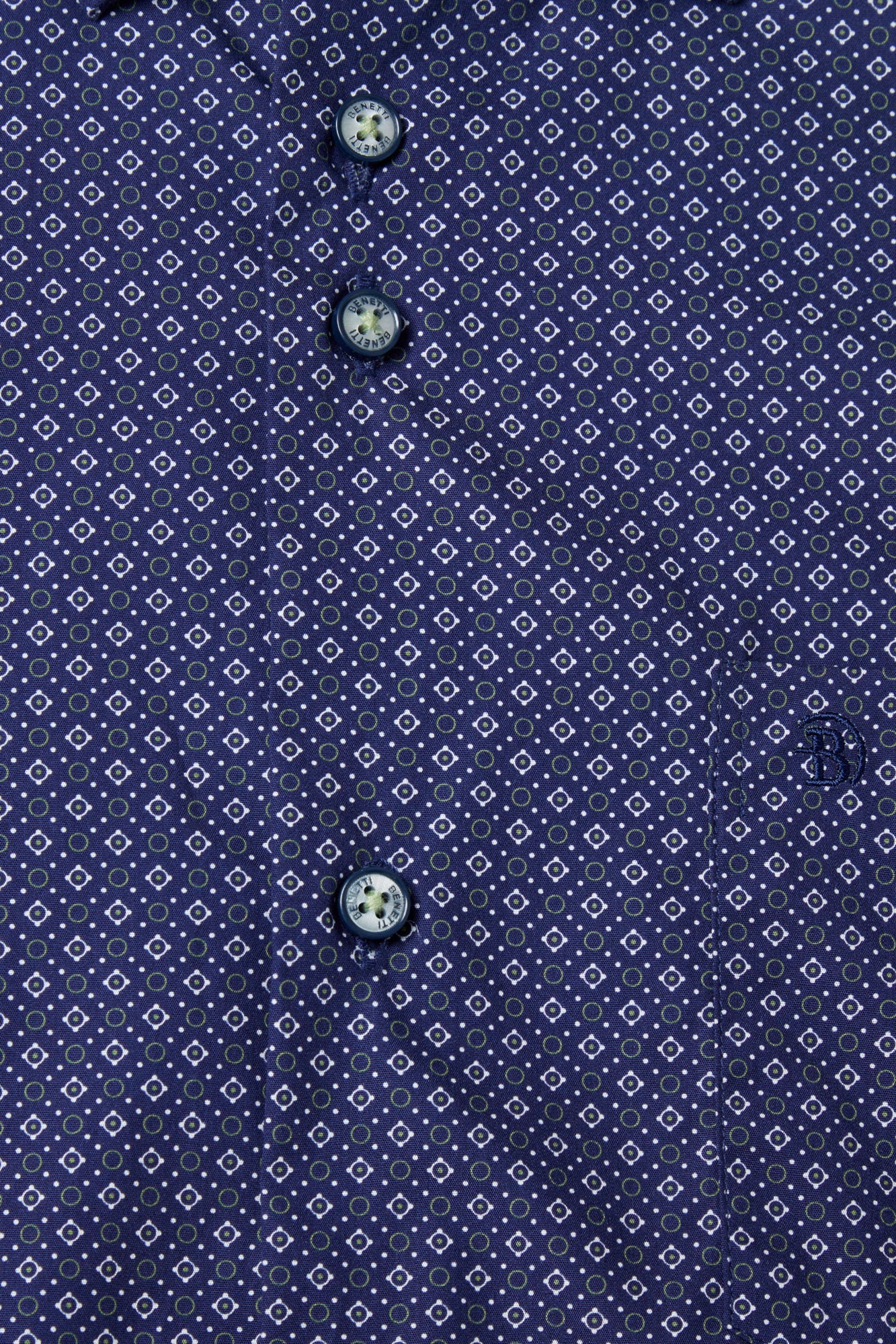 Moscow Olive Shirt By Benetti Menswear