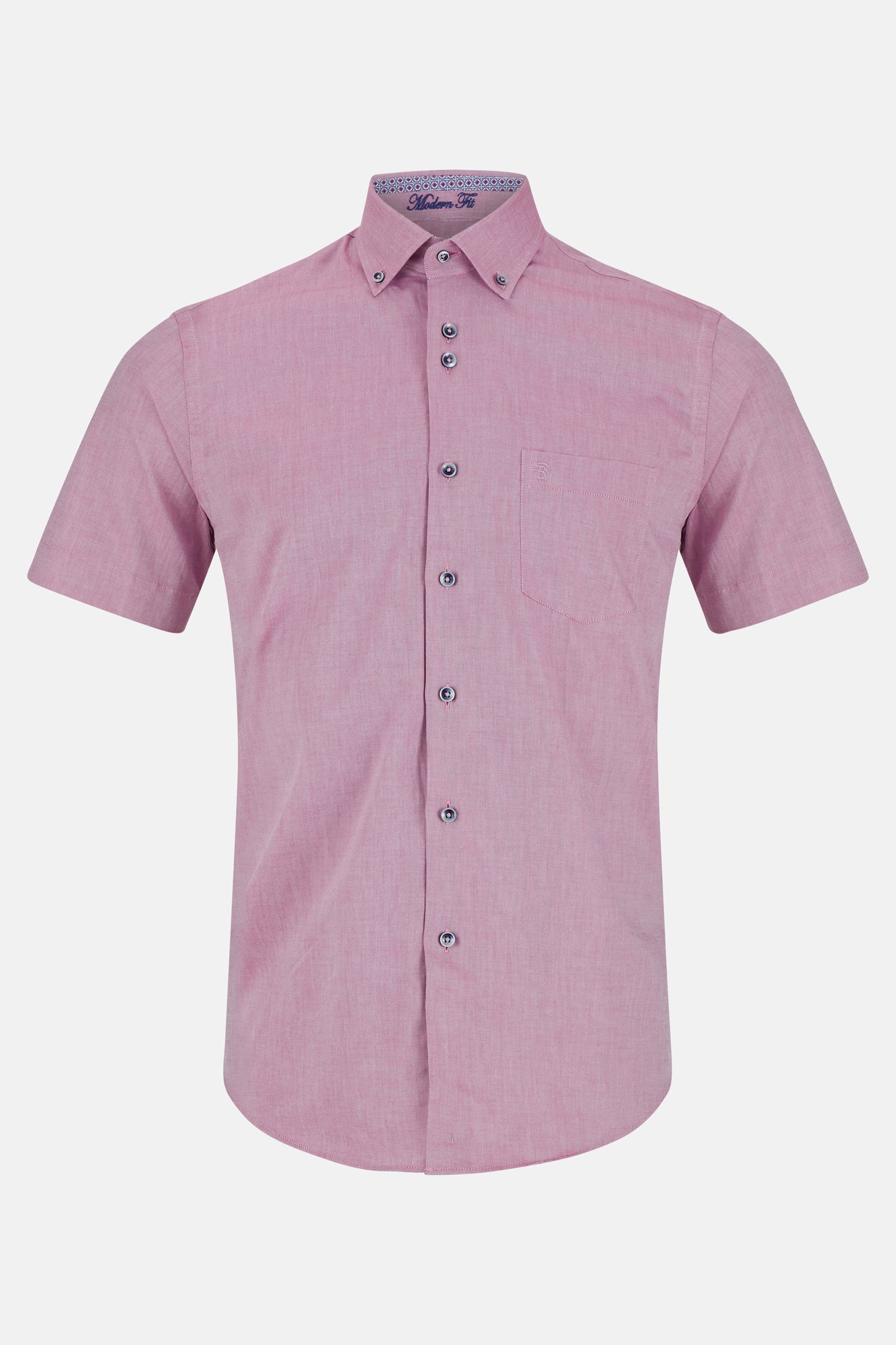 Oxford Rose Short Sleeve Benetti Shirt