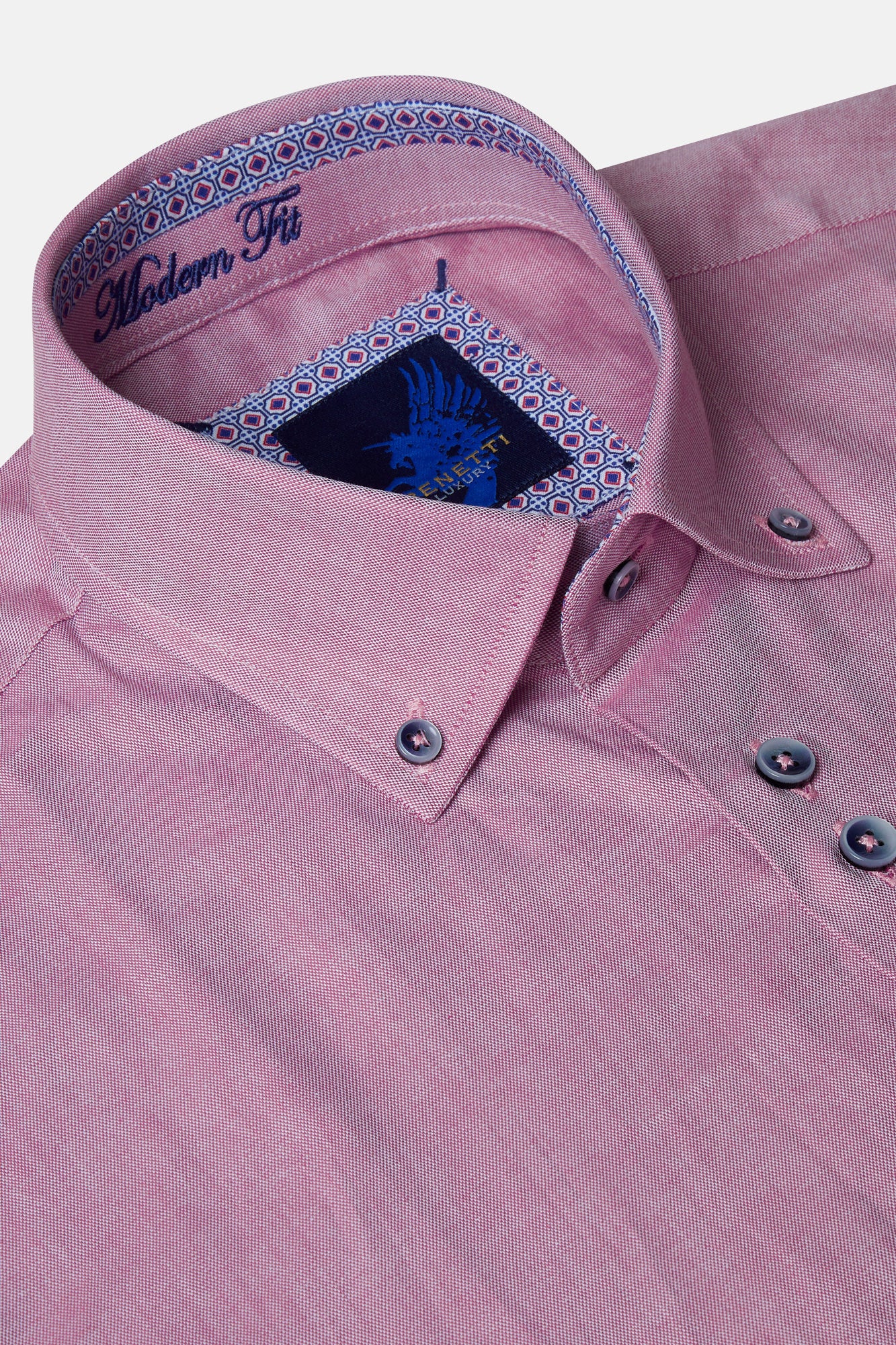 Oxford Rose Short Sleeve Benetti Shirt