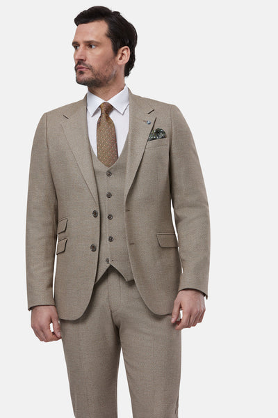 Prague Stone 3 Piece Suit By Benetti Menswear