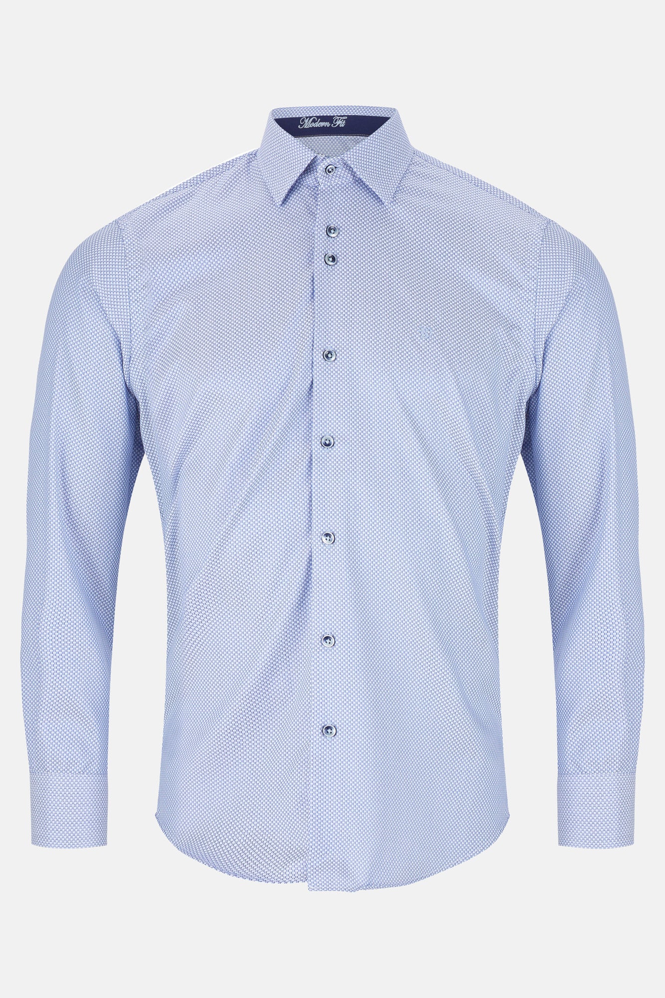Rega blue Long Sleeve Benetti Shirt