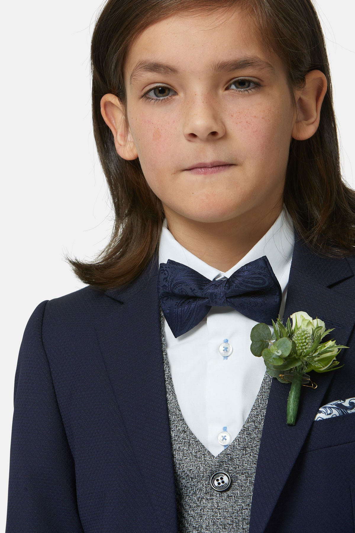 Simon Grey Boys Waistcoat By Benetti Menswear