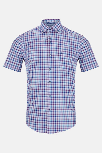 Tierra Lilac Short Sleeve Benetti Shirt