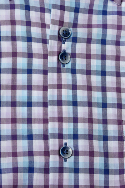 Tierra Lilac Short Sleeve Benetti Shirt