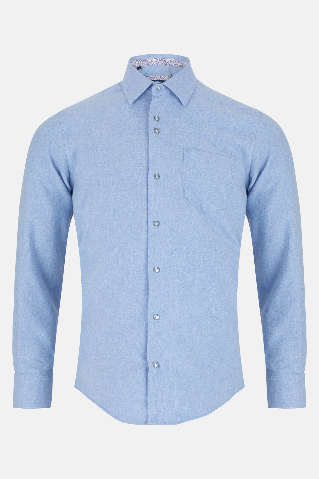 Toyko Sky Cotton Shirt By Benetti Menswear