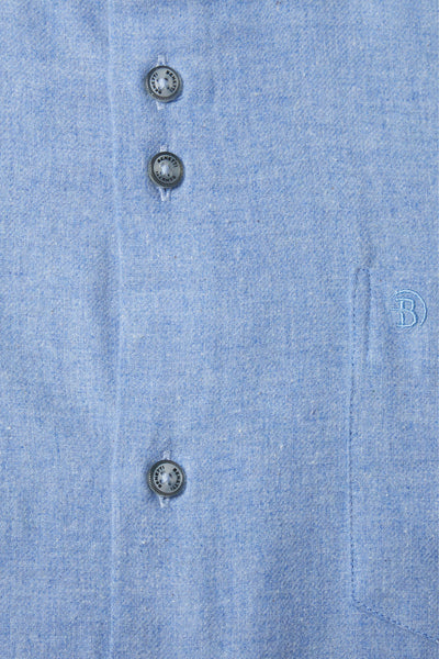 Toyko Sky Cotton Shirt By Benetti Menswear