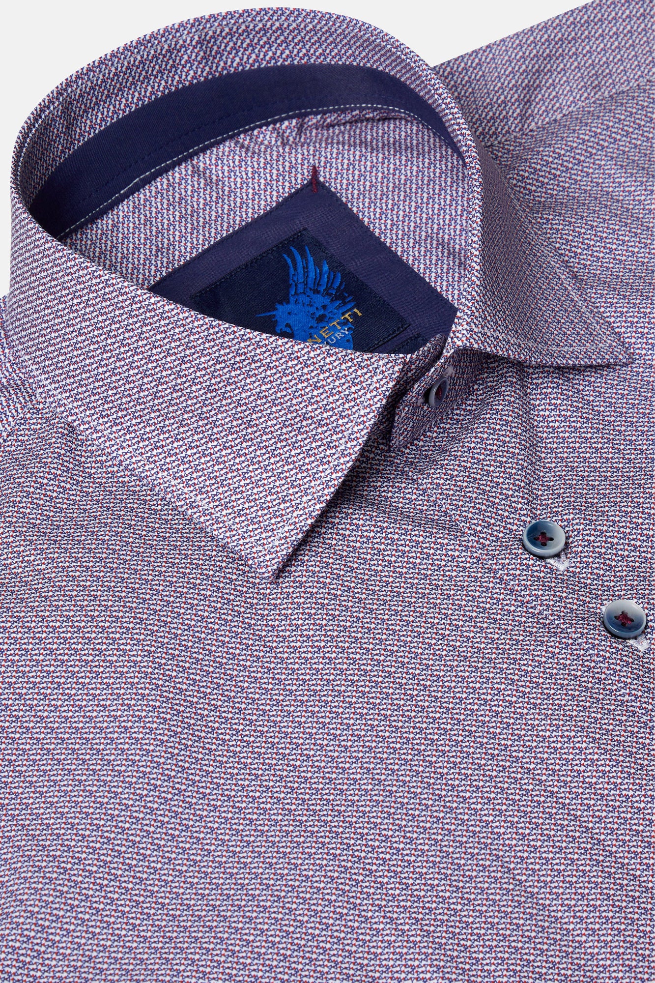 Vienna Bordo Benetti Menswear Shirt